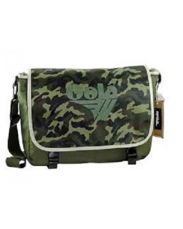 TRACOLLA GRANDE GOLA CUB696 FOREST GREEN/CREAM