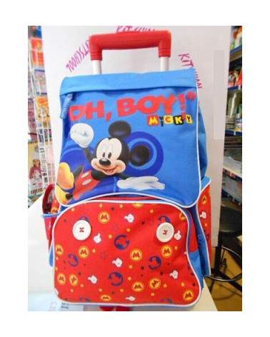 ZAINO ELEMENTARE CON CARRELLO TOPOLINO