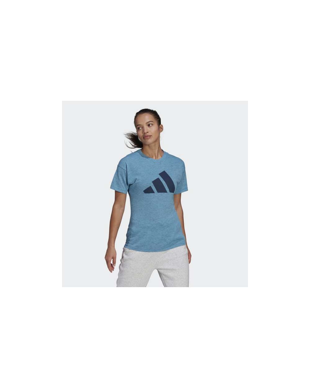 T-SHIRT ADIDAS DONNA GP9634 BLUE