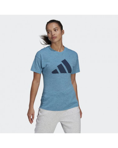 T-SHIRT ADIDAS DONNA GP9634 BLUE