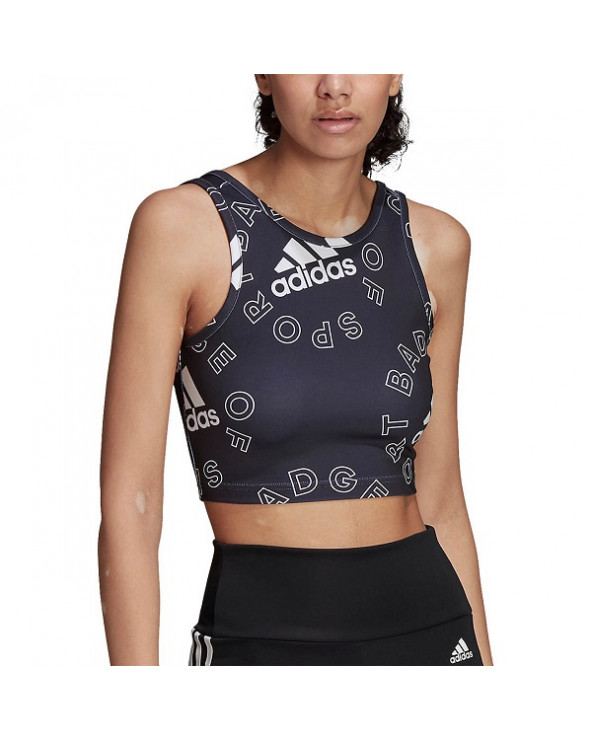 TOP ADIDAS  DONNA HC9165 NERO