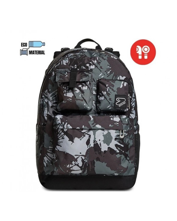 ZAINO SEVEN REVERSIBLE BACKPACK MIMETIC BROWN 2023