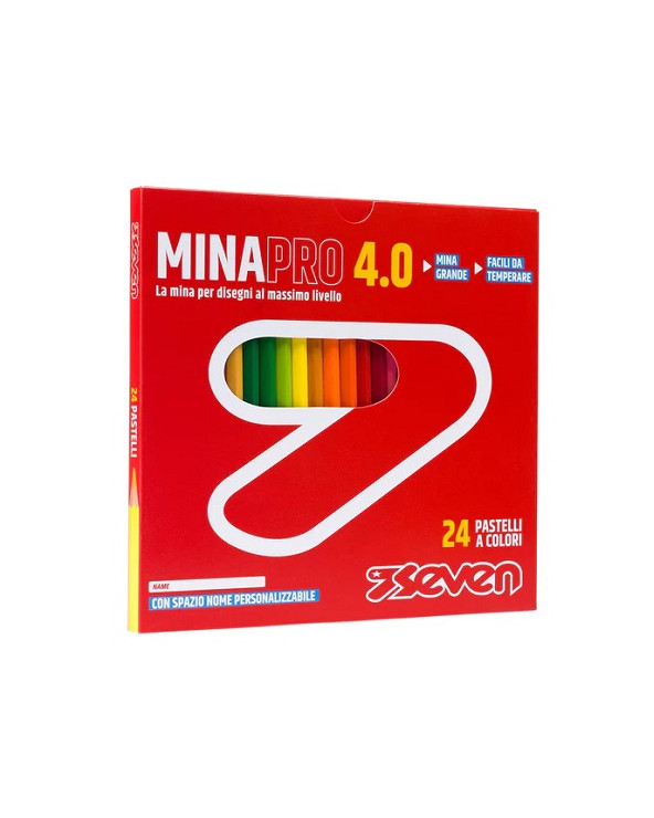 COLORI A MATITA 4MM DA 24 SEVEN