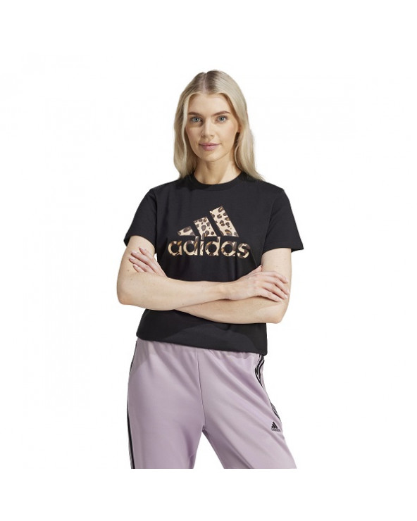 T-shirt adidas donna  it1425 nero animal