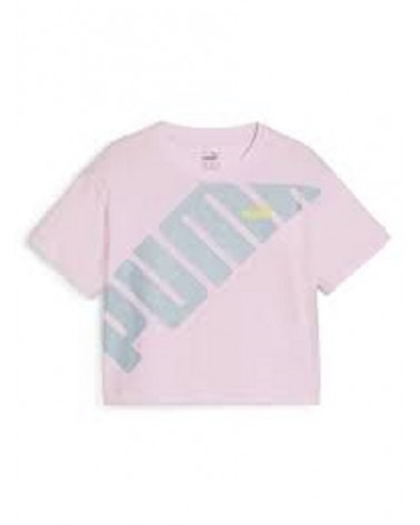 T-shirt puma bambina rosa 679853