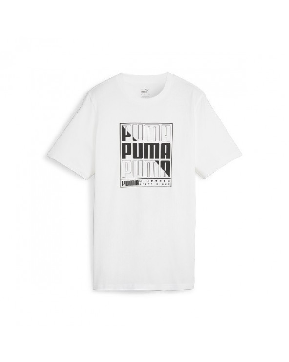 T-shirt puma bianco uomo 680172