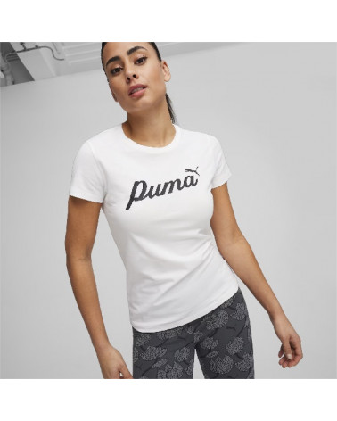 T-shirt puma donna bianco 679315