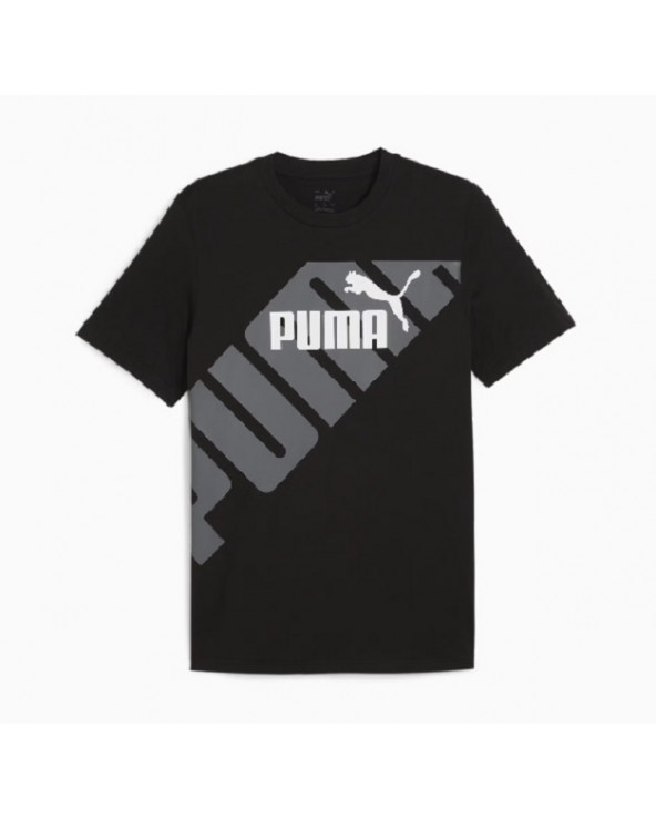 T-shirt puma nero uomo 678960