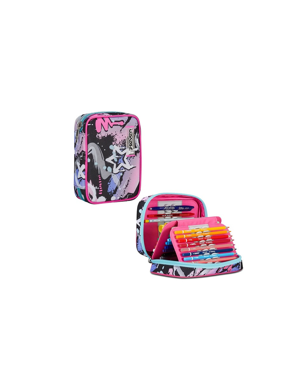 Astuccio 1 zip seven speed pad mark on girl