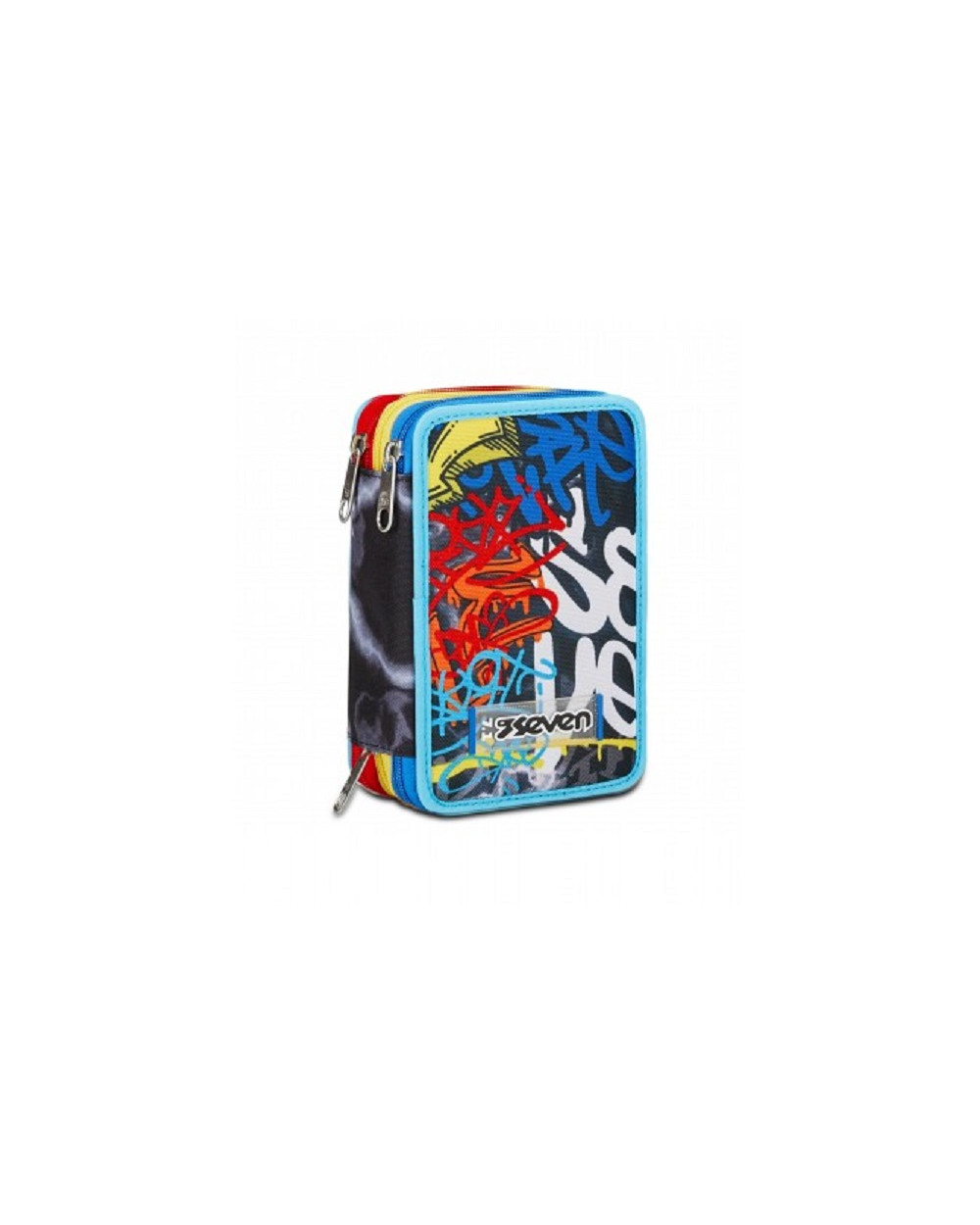 Astuccio 3 zip seven mark on boy 2024/2025