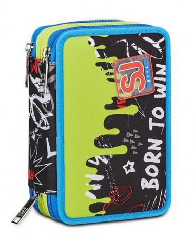 Astuccio 3 zip seven sj gang born to run boy 2024/2025