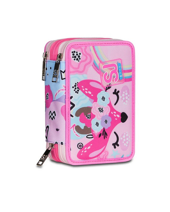 Astuccio 3 zip seven sj gang pinkhugs 2024/2025