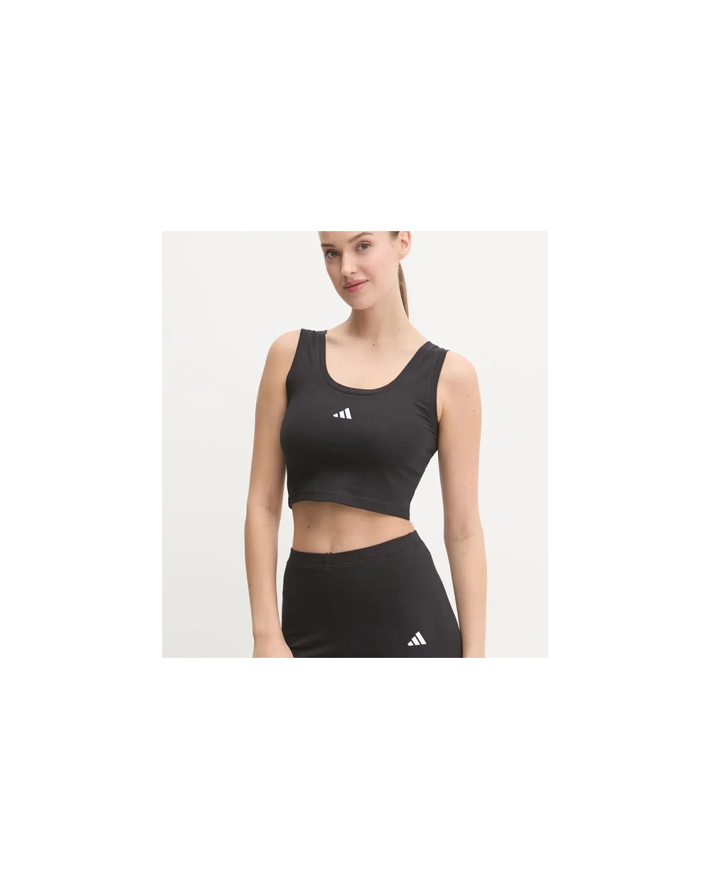 Canotta nera  donna adidas je1321