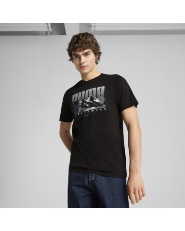 T-shirt uomo puma nero 684828  01