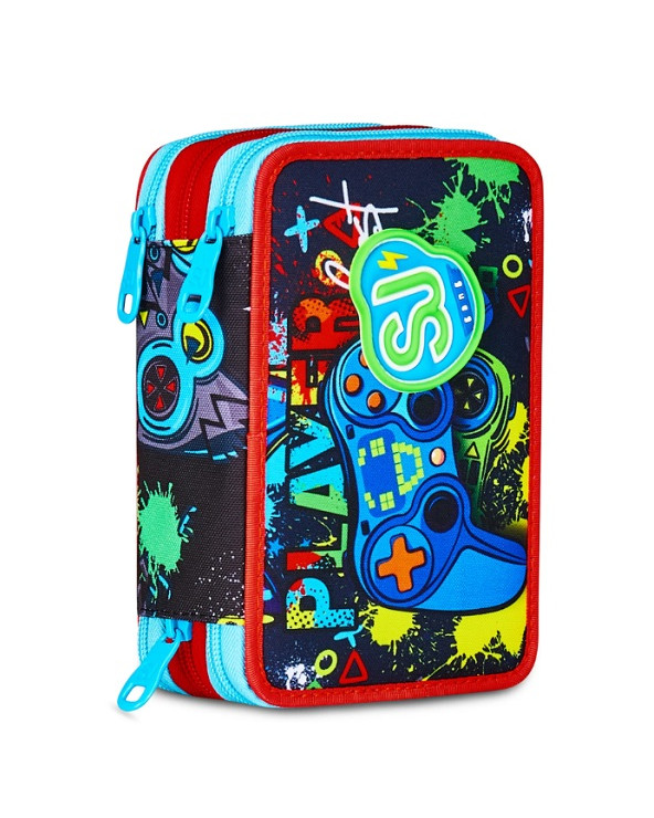 Astuccio 3 zip seven sj gang 2025/26  boy