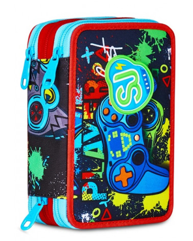 Astuccio 3 zip seven sj gang 2025/26  boy