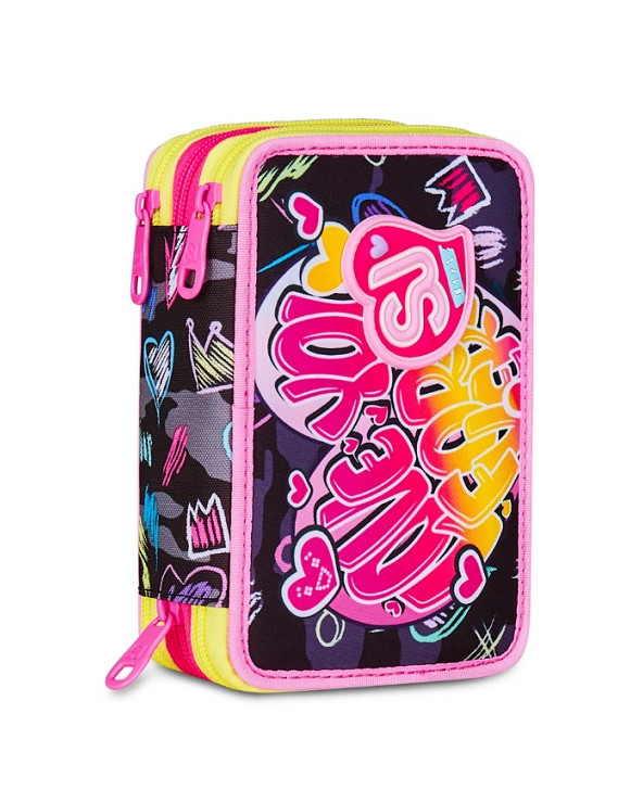 Astuccio 3 zip seven sj gang 2025/26 girl