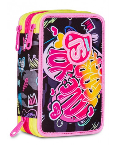 Astuccio 3 zip seven sj gang 2025/26 girl