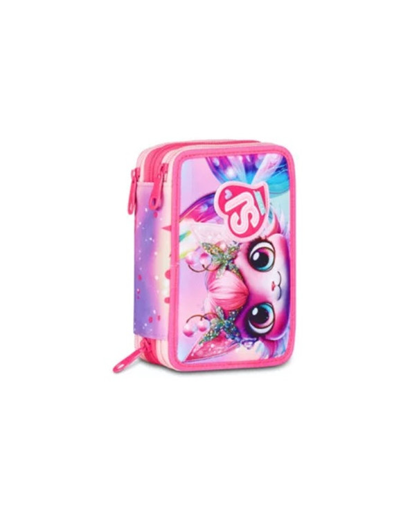 Astuccio 3 zip seven sj gang cat let