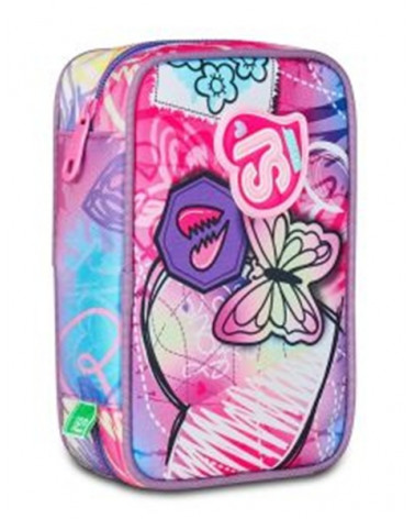 Astuccio 3 zip sj gang speed case 2025/26