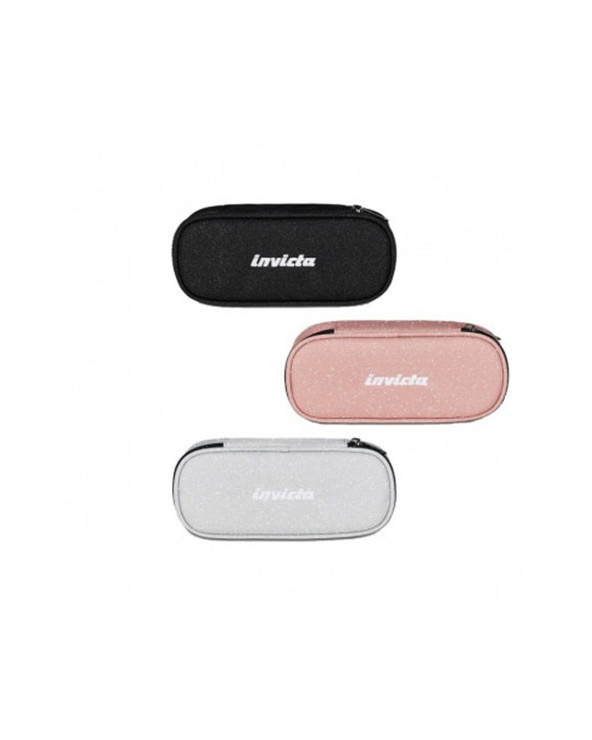 Tombolino invicta shine nero/rosa/silver