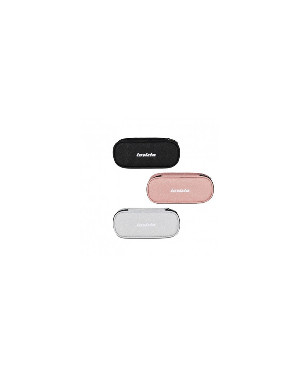 Tombolino invicta shine nero/rosa/silver