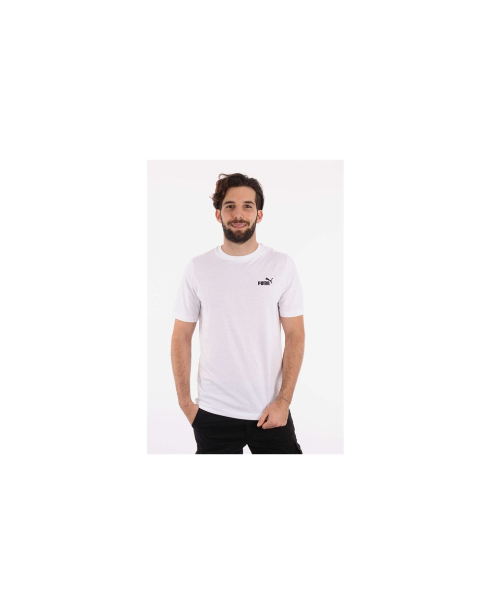 T-shirt puma nero uomo 682534