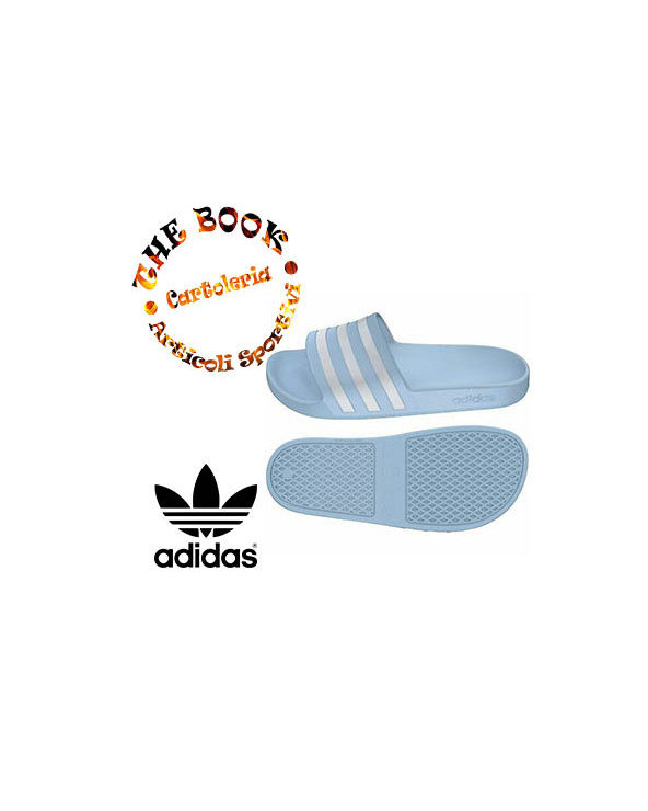 CIABATTA ADIDAS EE7346 AZZURRO\\PLATINO