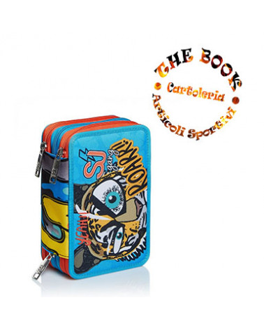 ASTUCCIO 3 ZIP SEVEN SJ ANIMALI BOY 2020